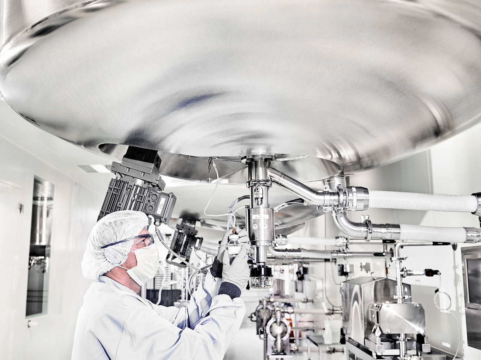 Mitarbeiter in der Produktion